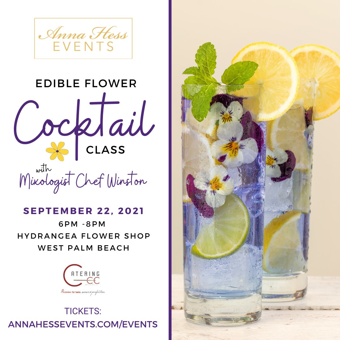 Happy Hour Cocktail: Edible Flowers, Creativity and Joy