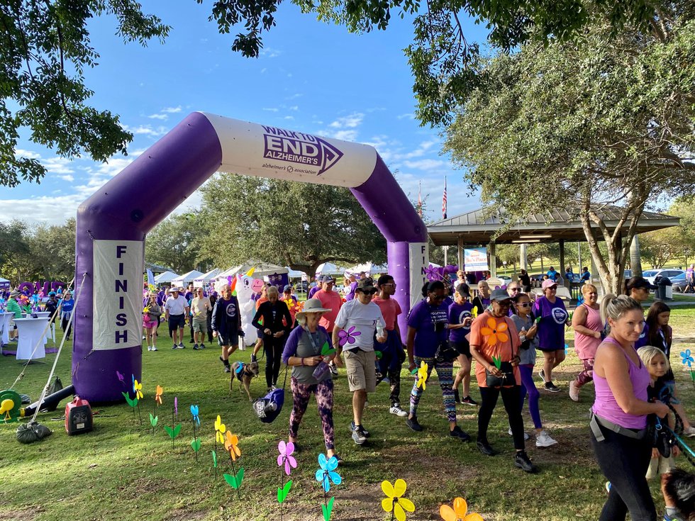 More than 350 people walked in Jensen Beach on Saturday to honor of loved ones impacted by Alzheimer's and other dementia. .jpg