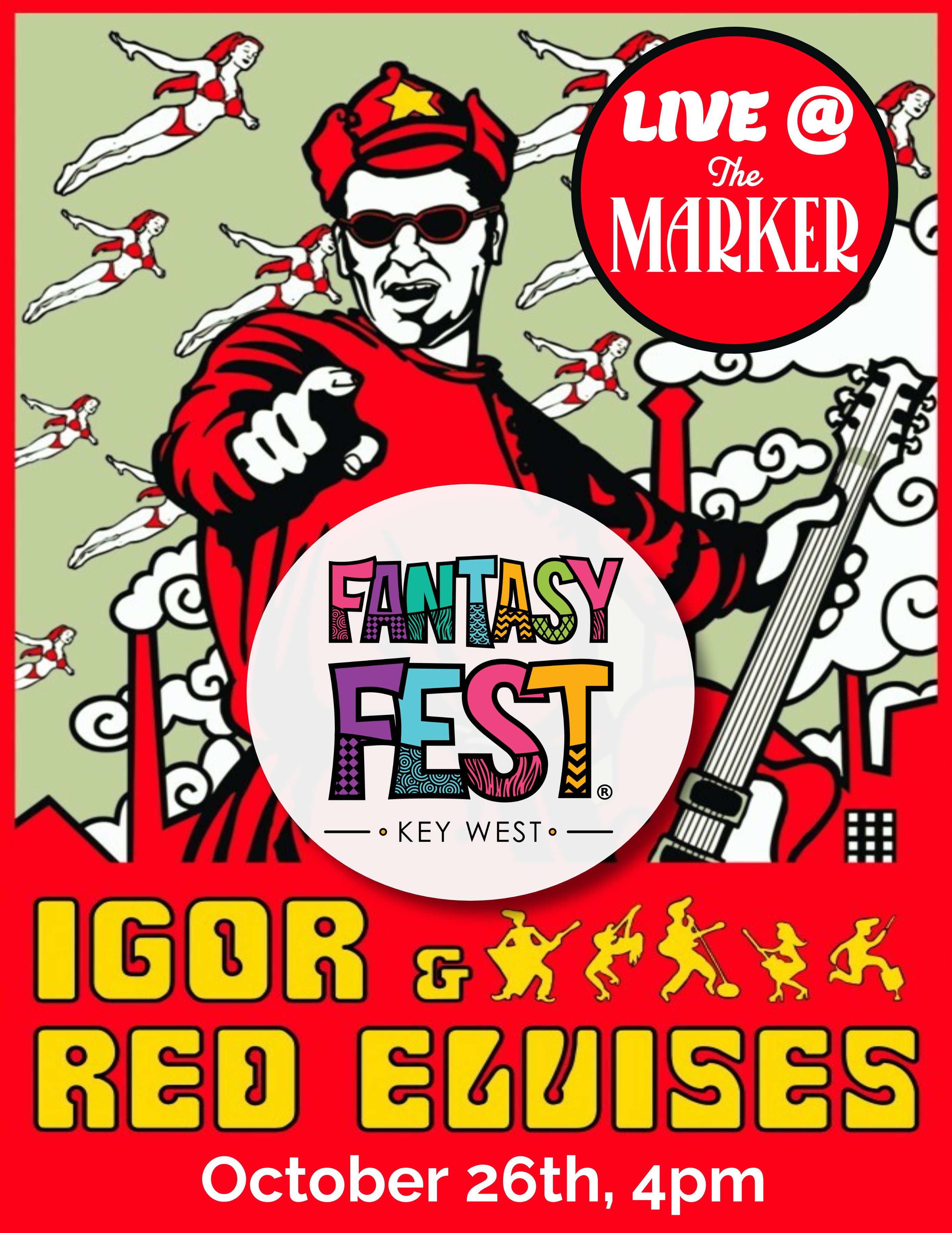 RED ELVISES Concert & Pool Party at The Marker Key West -  bocaratonobserver.com