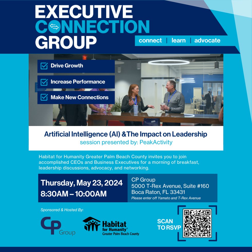 Executive Connection Group Flyer May 23 (Instagram Post) - Executive Connection (QR Code)