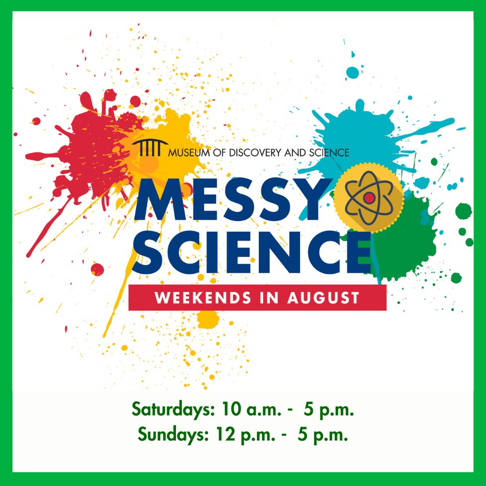 Messy Science Weekends in August (Instagram Post) - 1