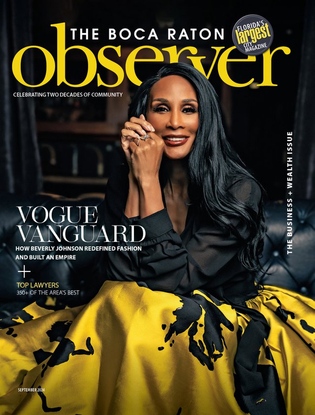 The Boca Raton Observer September Cover