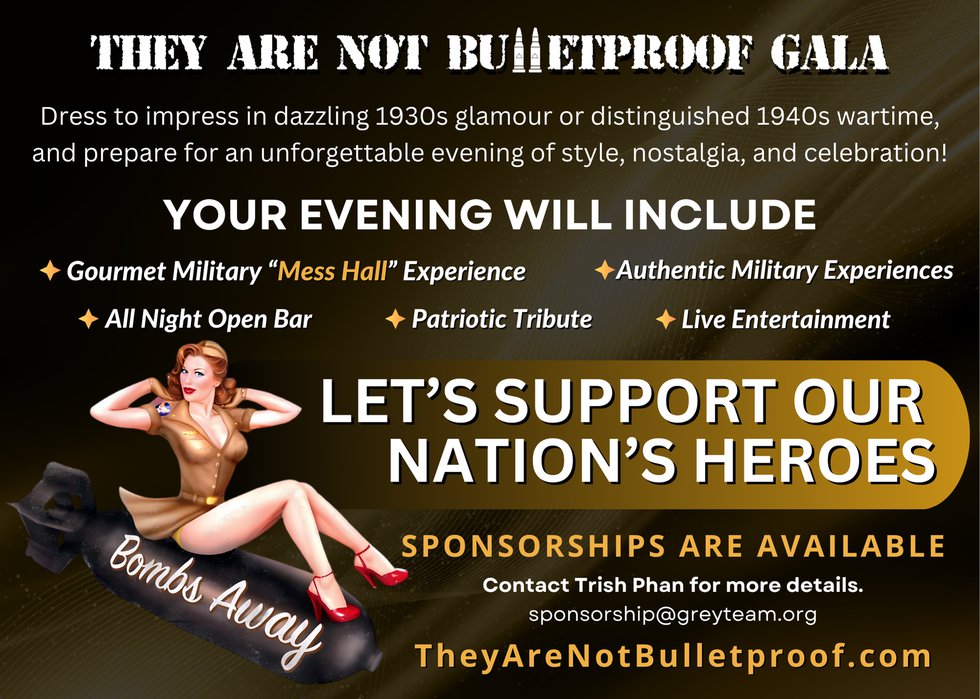 4th Annual They Are Not Bulletproof Gala April 5th, 2025 At The Boca Raton Flyer  - 2