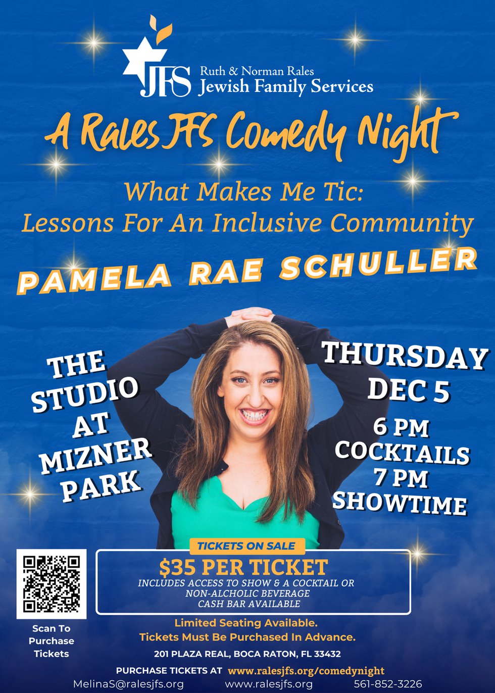 Comedy Night Invite (Invitations (Portrait)) - 1