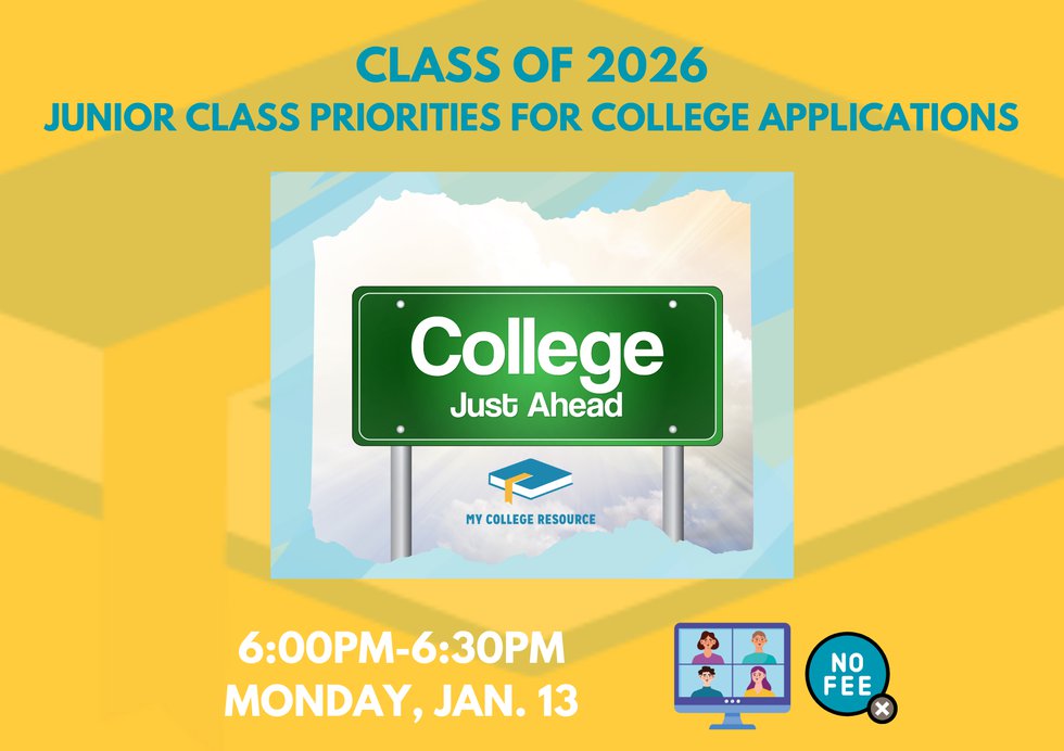 College Essay Workshop (297 x 210 mm) - Jan Junior Class Priorities