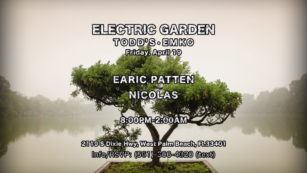 Nicolas, Earic Patten @ [Electric Garden] EMKO Flyer (4.19.2019) [Event Flyer 2].png