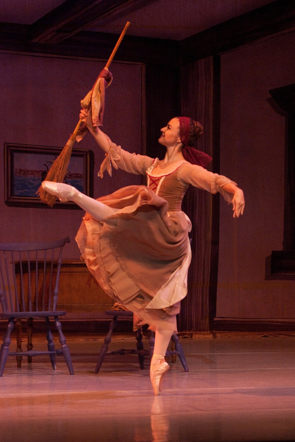 1. Cinderella Dances with Broom; PC Janine Harris, Dancer Madeleine Miller sm.jpg