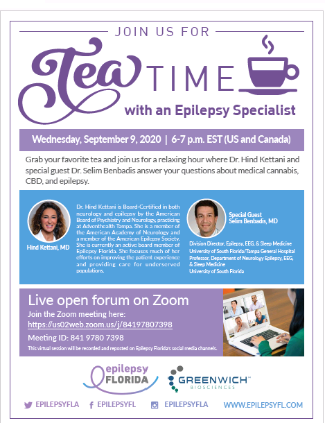Tea Time with an Epilepsy Specialist - bocaratonobserver.com